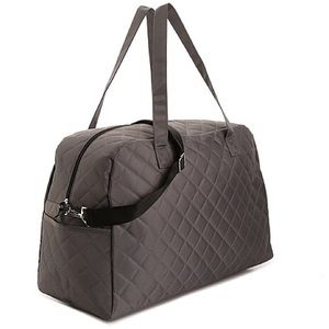 DSW Quilted Weekender Duffel Tote Bag